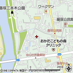 埼玉県春日部市藤塚1258周辺の地図