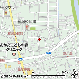 埼玉県春日部市藤塚1748周辺の地図
