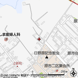 埼玉県上尾市原市1544周辺の地図