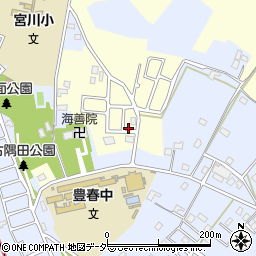 埼玉県春日部市新方袋1-7周辺の地図