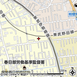 埼玉県春日部市南3丁目2周辺の地図