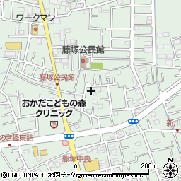 埼玉県春日部市藤塚1718周辺の地図