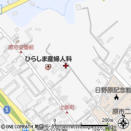 埼玉県上尾市原市1471-3周辺の地図
