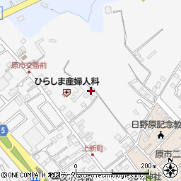 埼玉県上尾市原市1471周辺の地図