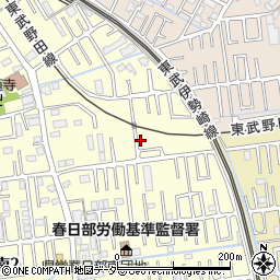 埼玉県春日部市南3丁目2-20周辺の地図