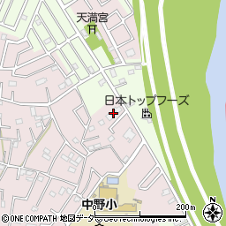 埼玉県春日部市東中野613周辺の地図