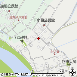 茨城県つくばみらい市下小目23周辺の地図