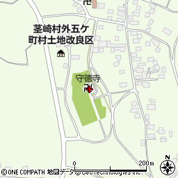 守徳寺本殿周辺の地図