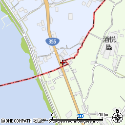 茨城県行方市富田2周辺の地図