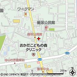 埼玉県春日部市藤塚1689周辺の地図