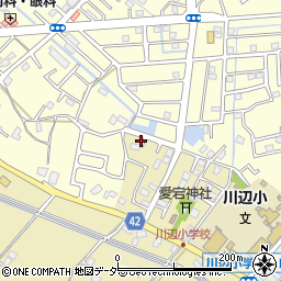 埼玉県春日部市米崎117周辺の地図