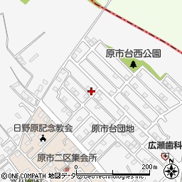 埼玉県上尾市原市1782-1周辺の地図