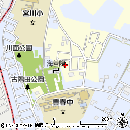 埼玉県春日部市新方袋1-23周辺の地図