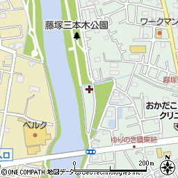 埼玉県春日部市藤塚1452周辺の地図
