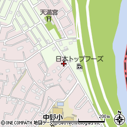 埼玉県春日部市東中野611周辺の地図
