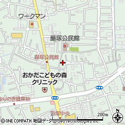 埼玉県春日部市藤塚1714周辺の地図