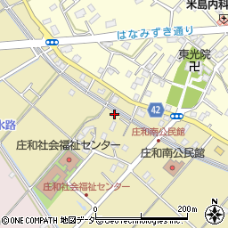 埼玉県春日部市米崎404周辺の地図