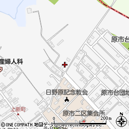 埼玉県上尾市原市1737周辺の地図