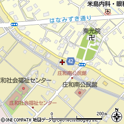 埼玉県春日部市米崎613周辺の地図