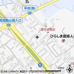 埼玉県上尾市原市1245周辺の地図