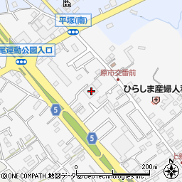 埼玉県上尾市原市1245周辺の地図