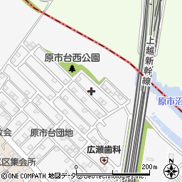 埼玉県上尾市原市2065-7周辺の地図