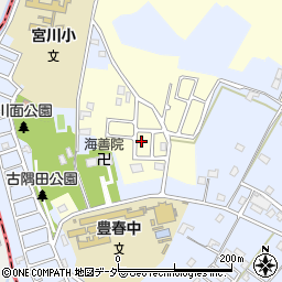 埼玉県春日部市新方袋1-14周辺の地図