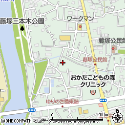 埼玉県春日部市藤塚1261周辺の地図