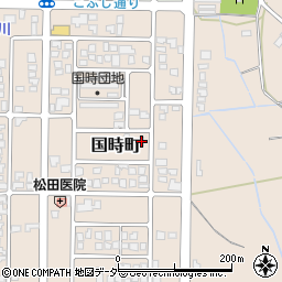 福井県大野市国時町801周辺の地図