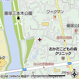 埼玉県春日部市藤塚1361周辺の地図