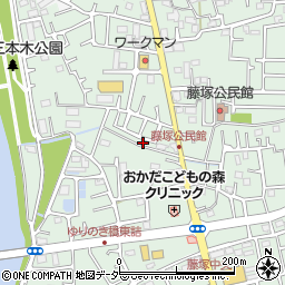 埼玉県春日部市藤塚1267周辺の地図