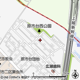 埼玉県上尾市原市1793-3周辺の地図