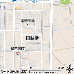 福井県大野市国時町812周辺の地図