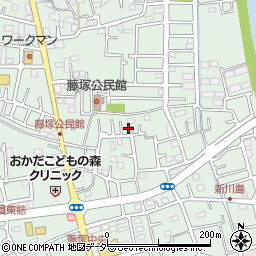 埼玉県春日部市藤塚1722周辺の地図