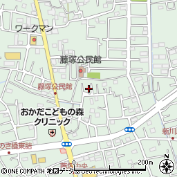 埼玉県春日部市藤塚1717周辺の地図