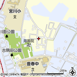 埼玉県春日部市新方袋1-15周辺の地図