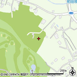 茨城県牛久市柏田町周辺の地図