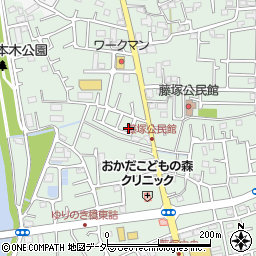 埼玉県春日部市藤塚1268周辺の地図