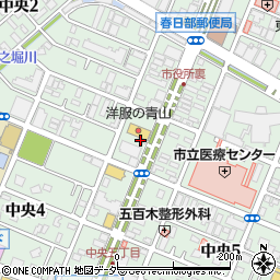 トヨタレンタリース新埼玉春日部店周辺の地図
