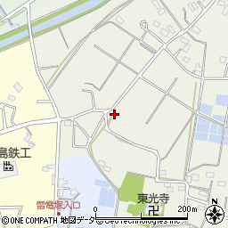 埼玉県坂戸市小沼180周辺の地図