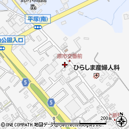 埼玉県上尾市原市1240周辺の地図