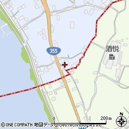 茨城県行方市富田11周辺の地図