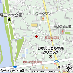 埼玉県春日部市藤塚1263周辺の地図
