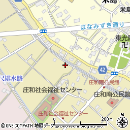 埼玉県春日部市米崎627周辺の地図