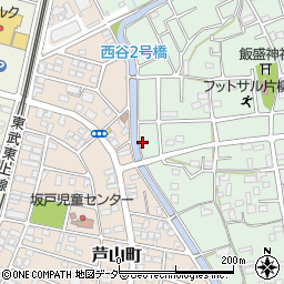 埼玉県坂戸市片柳751-4周辺の地図