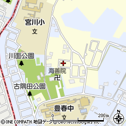 埼玉県春日部市新方袋1-46周辺の地図