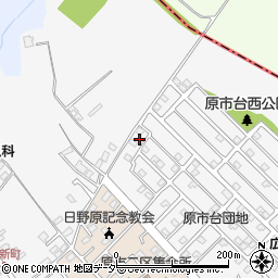 埼玉県上尾市原市1742-3周辺の地図