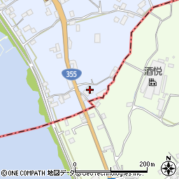 茨城県行方市富田1661周辺の地図