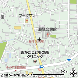埼玉県春日部市藤塚1682周辺の地図