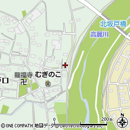埼玉県坂戸市戸口375周辺の地図